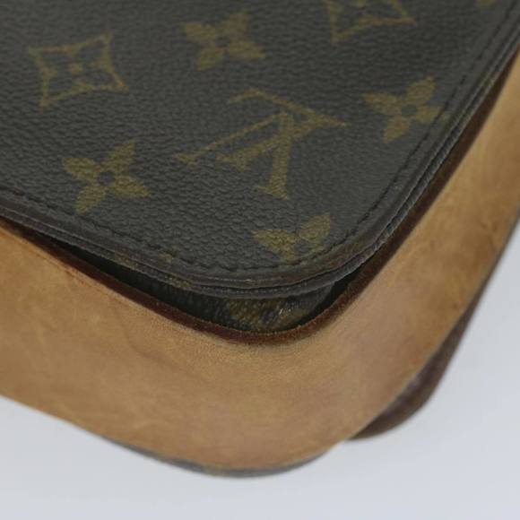 LOUIS VUITTON Monogram Cartouchiere MM Shoulder Bag M51253 LV Auth 64946 - Picture 15 of 16